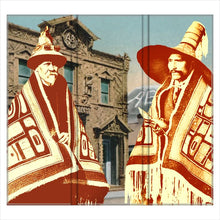 Load image into Gallery viewer, Skagway Alaska Native Brotherhood Folding Screen
