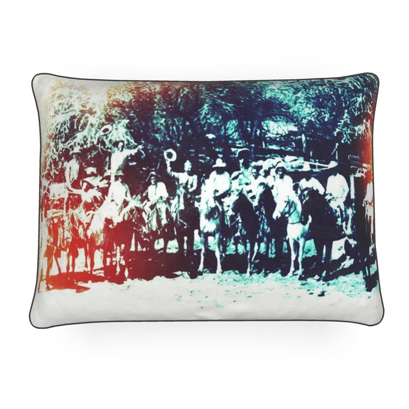 Hawaii Parker Ranch Cowboys Luxury Pillow