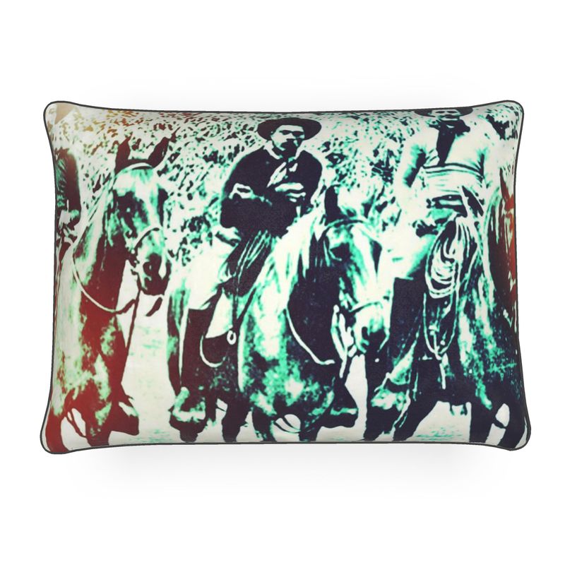 Hawaii Parker Ranch World Famous Cowboys Luxury Pillow
