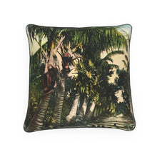 Indlæs billede til gallerivisning Hawaii Coconut Tree Lined Lane Hawaii Coconut Tree Lined Lane Luxury Pillow
