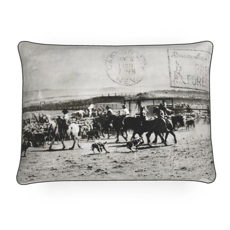 Hawaii Parker Ranch World Champion Cowboys Luxury Pillow