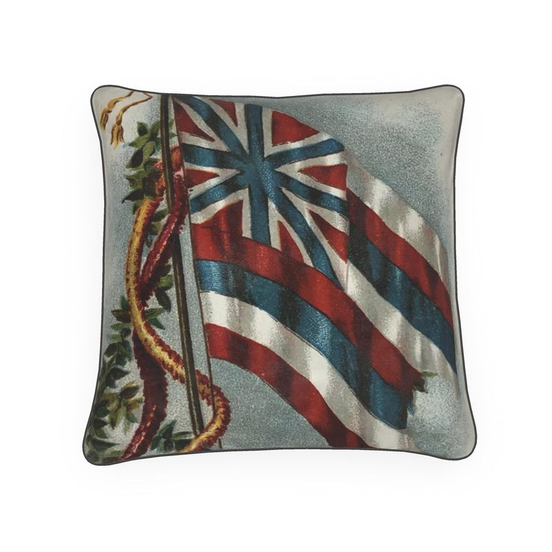 Hawaii Pre-Statehood Flag Pillow