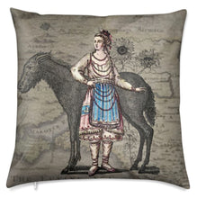 Cargar imagen en el visor de la galería, Europe Ukraine Ingrienne Luxury Pillow
